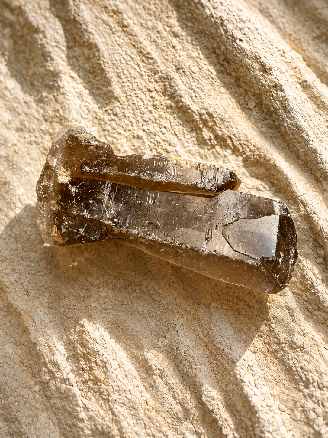 Smoky Quartz Point | Grounding & Protection Crystal | Soul & Vision
