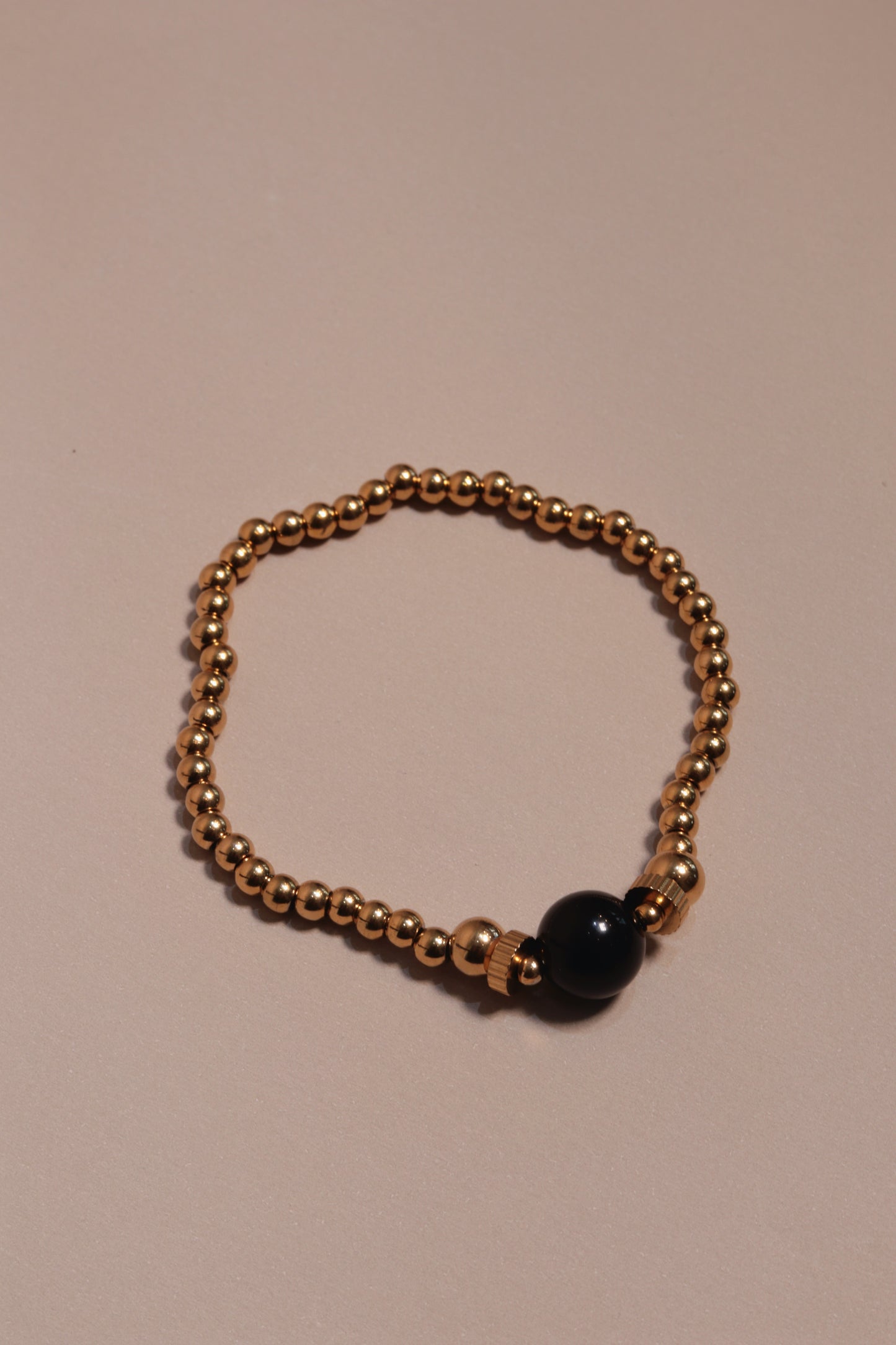 Midnight Armour Obsidian Bracelet