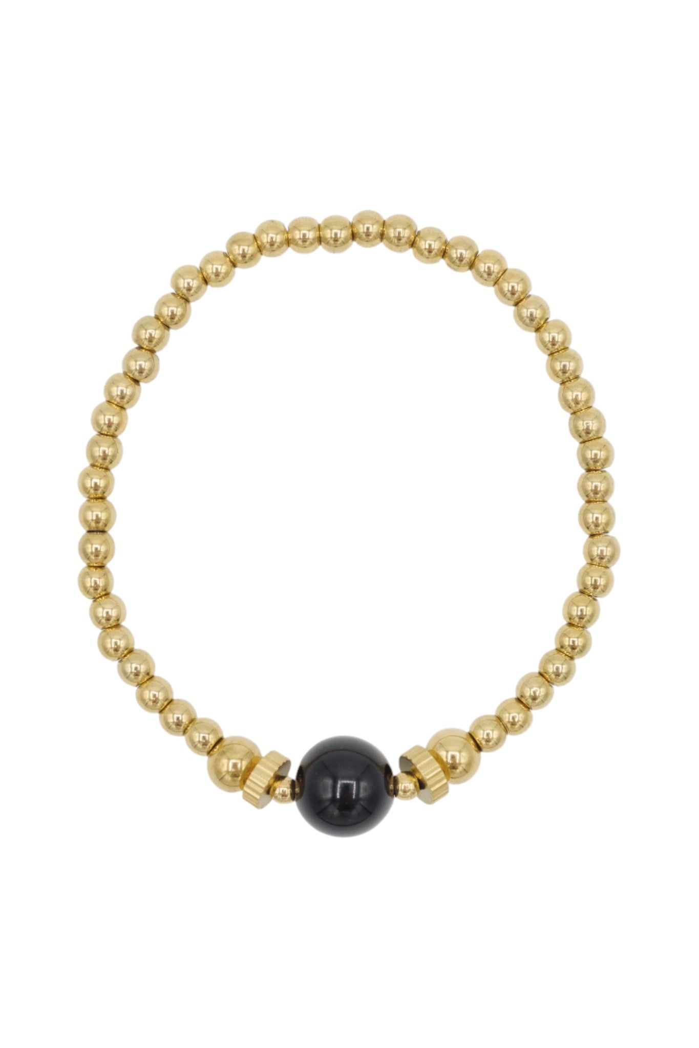 Midnight Armour Obsidian Bracelet