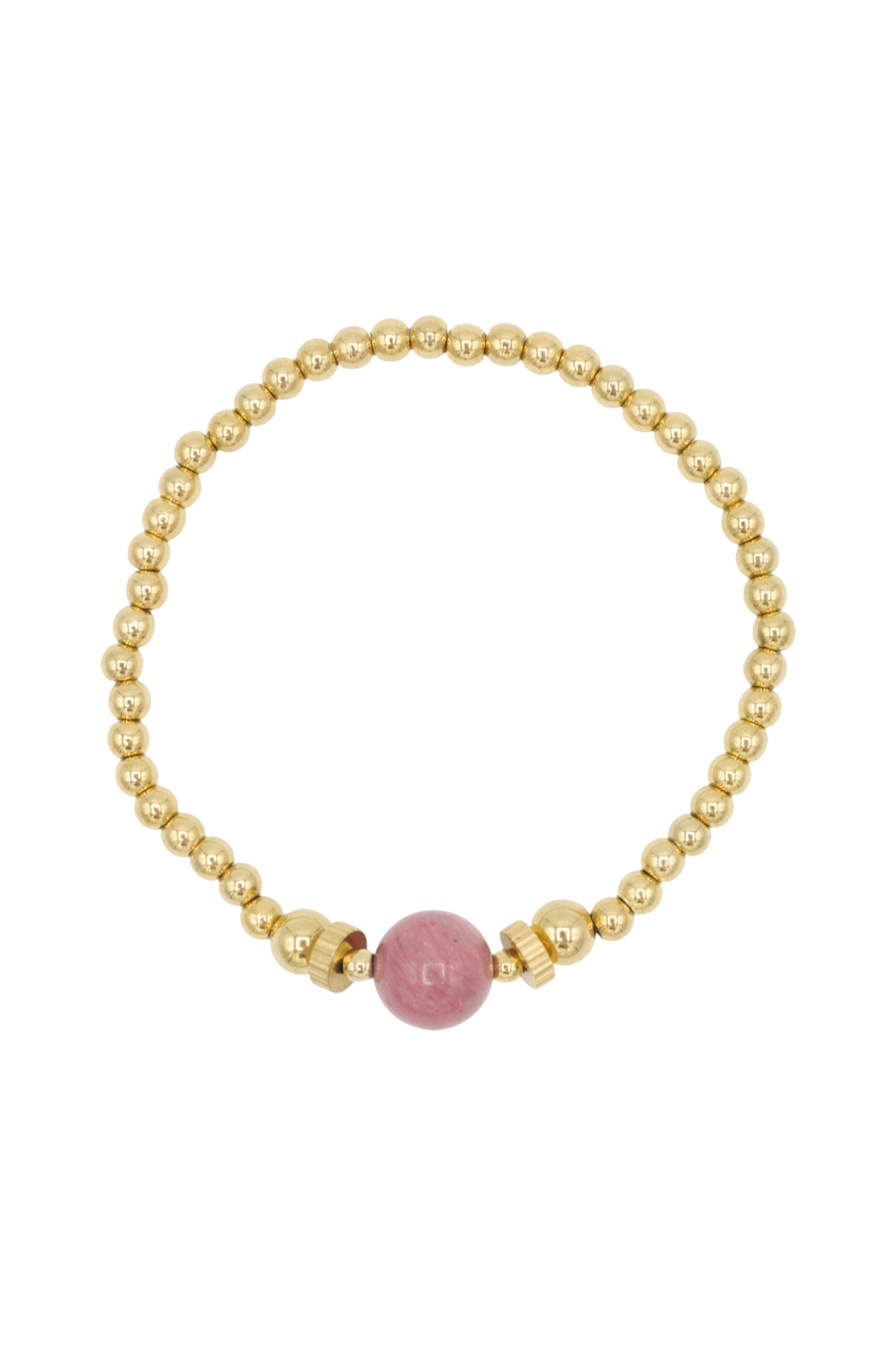 Heart Whisper Rose Quartz Bracelet