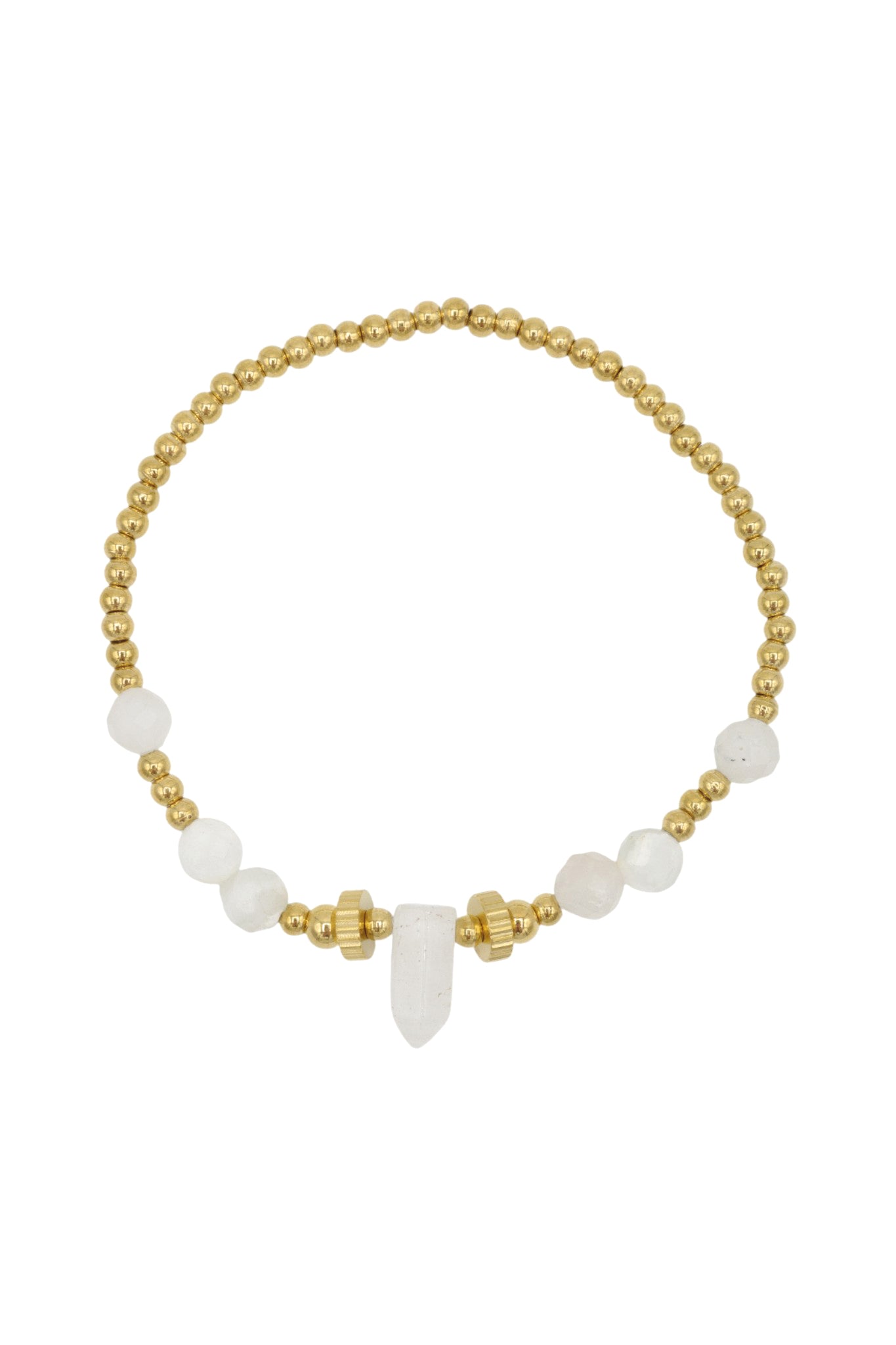 Luna Alchemy Moonstone & Quartz Bracelet