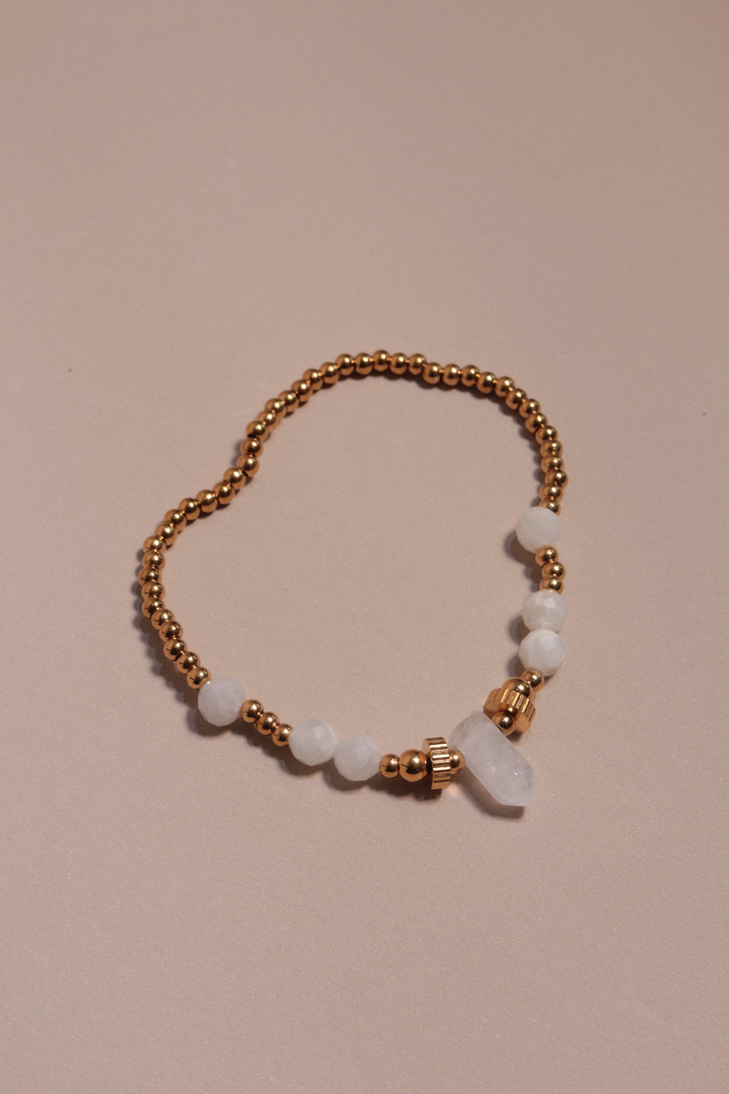 Luna Alchemy Moonstone & Quartz Bracelet